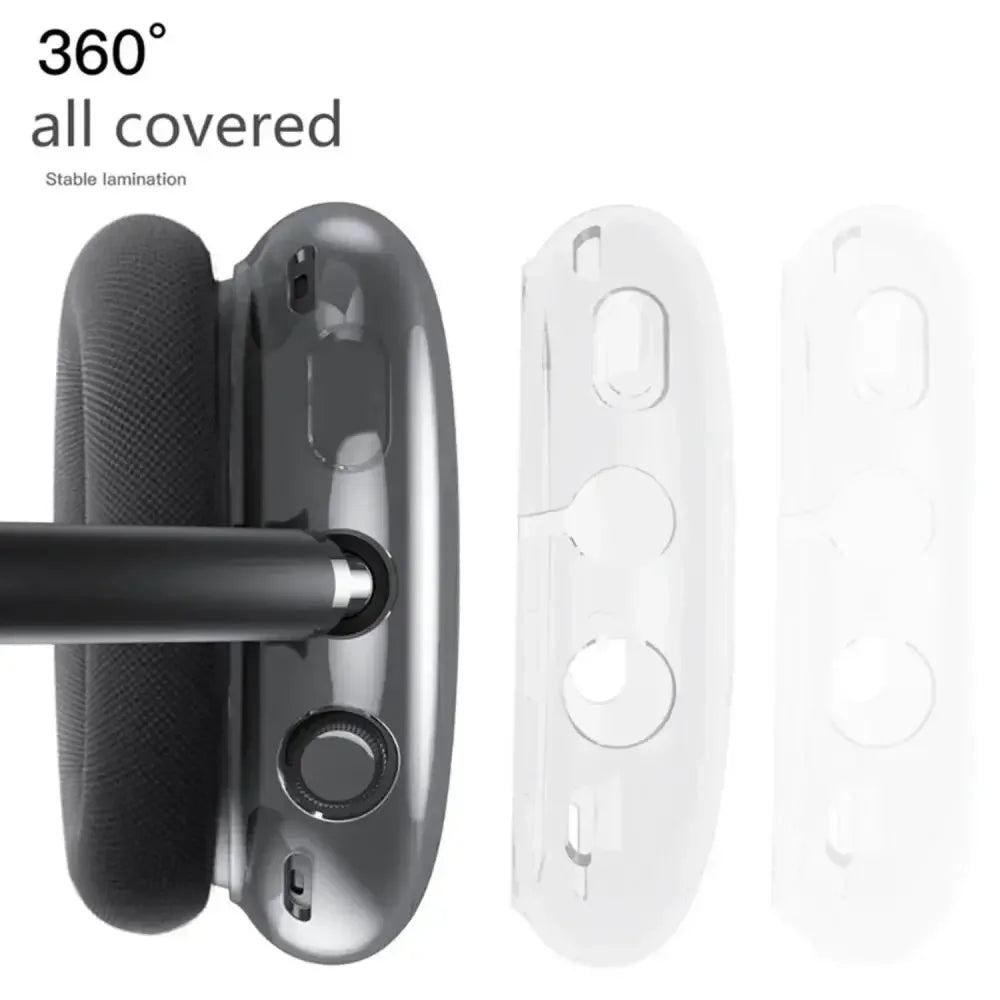 Soft Silicone Protector for AirPods Max | Shockproof Earphone Case