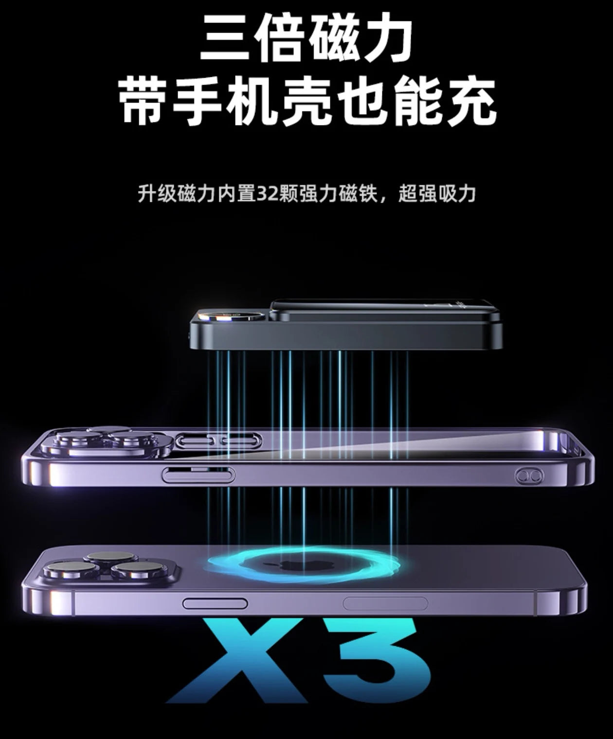 XIAOMI 5000mAh Portable Power Bank Fast Charging Battery Smart Temperature Control 22.5W Multi-Layer Safety Protections