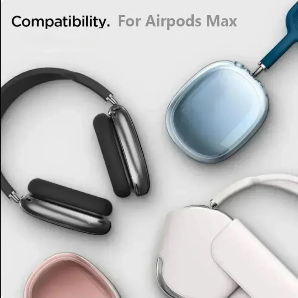 Soft Silicone Protector for AirPods Max | Shockproof Earphone Case
