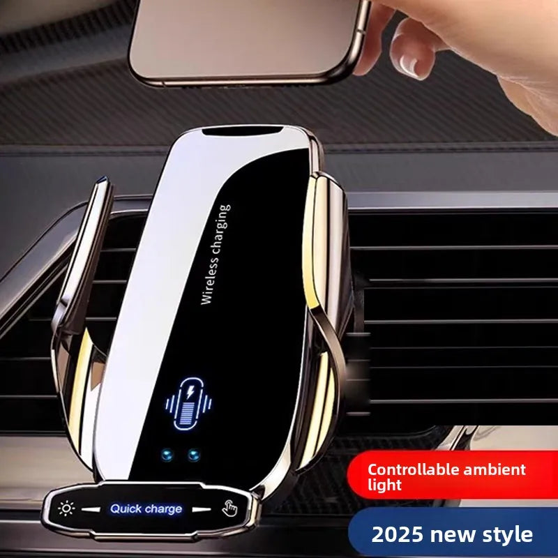 Smart Wireless Car Charger – Automatic Clamping Holder