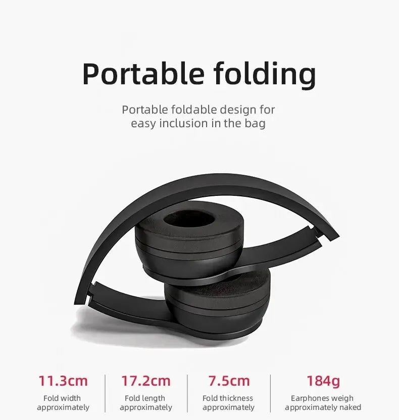 P47 Bluetooth Headset | Wireless, Noise Canceling for iPhone & Samsung