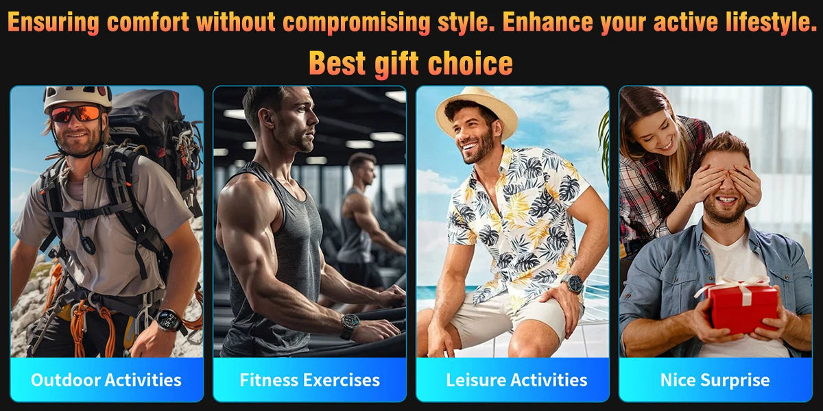 Waterproof Smartwatch 2025 | GPS, AMOLED Display & Health Monitor