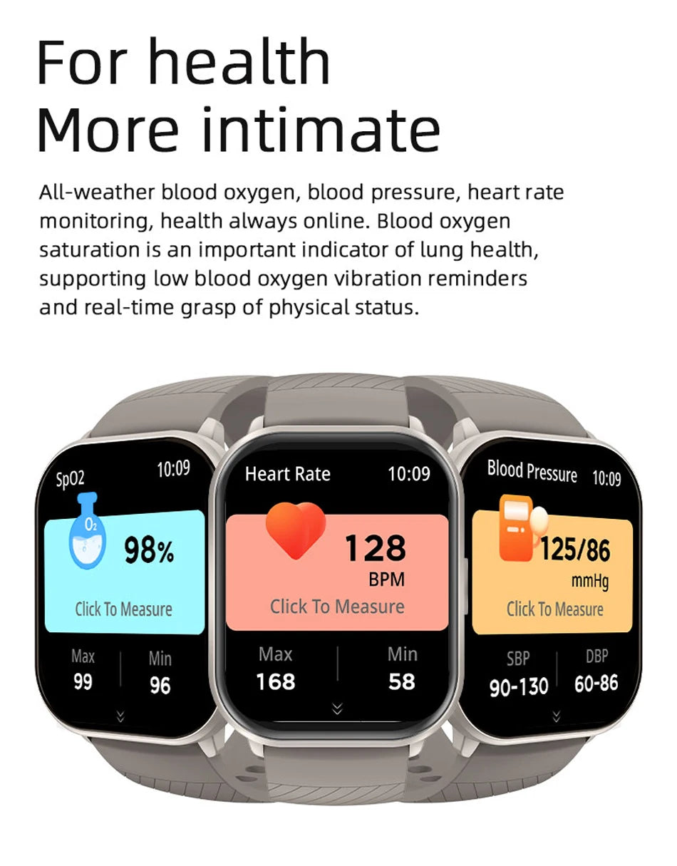 Smartwatch Compatible with Xiaomi, Huawei & Samsung | 2025 Edition