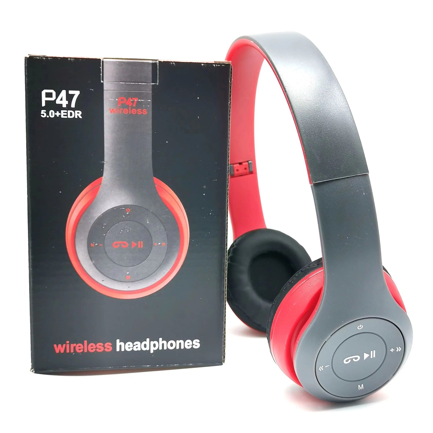 P47 Foldable Bluetooth Headset | Wireless Stereo for iPhone & Android