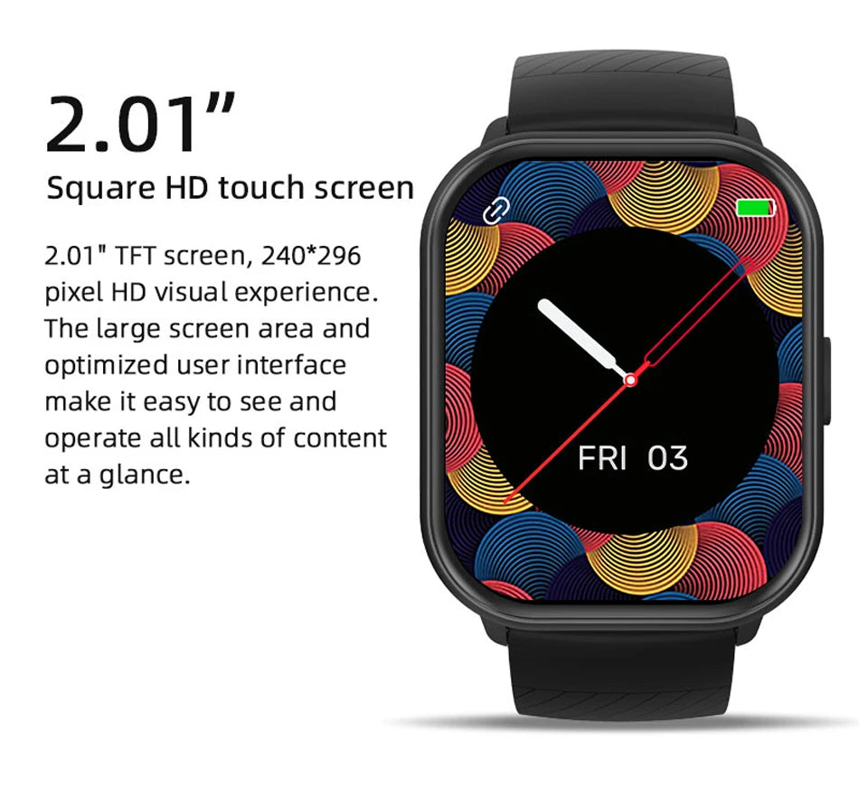Smartwatch Compatible with Xiaomi, Huawei & Samsung | 2025 Edition