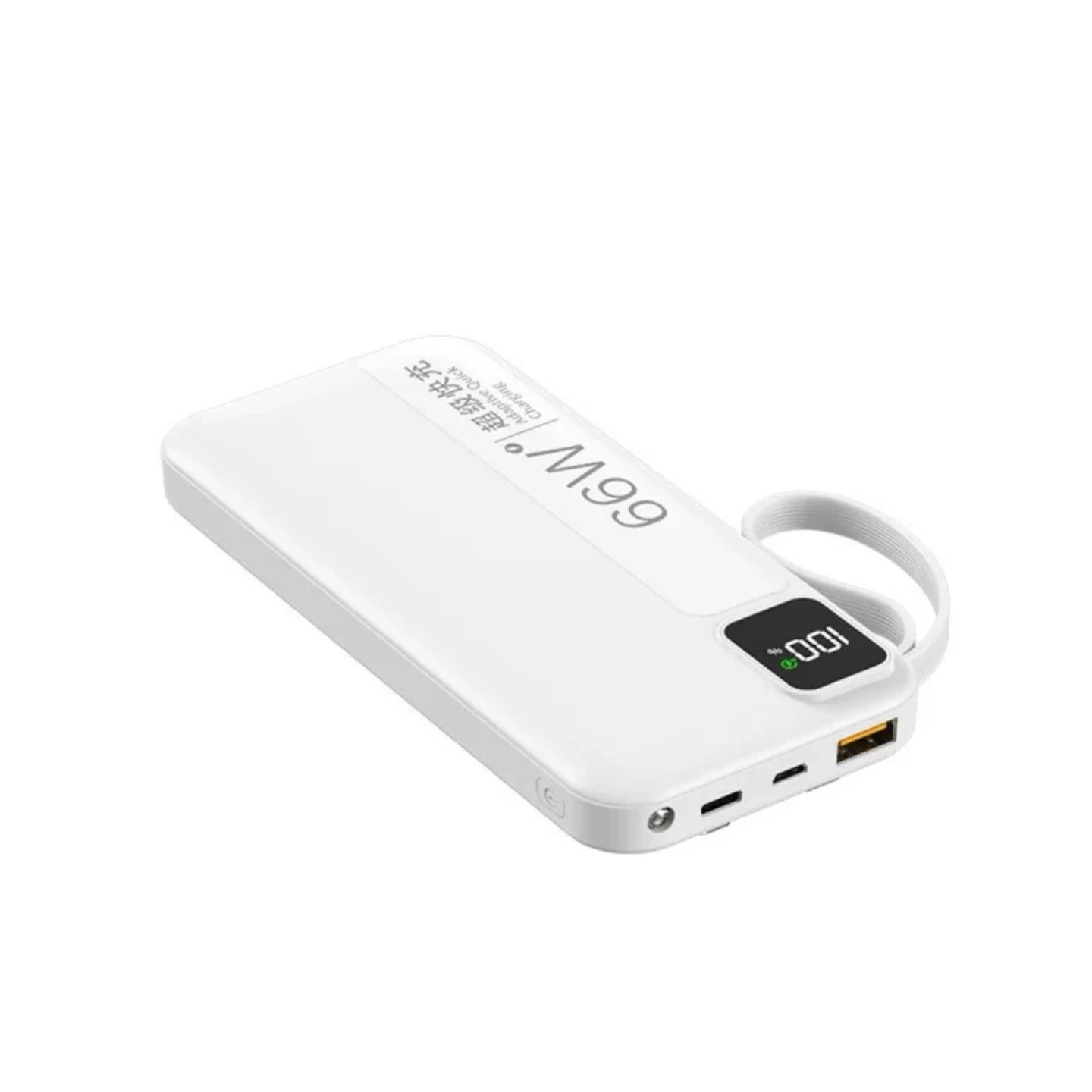 Fast Charging 66W Portable Power Bank – Compact & Powerful