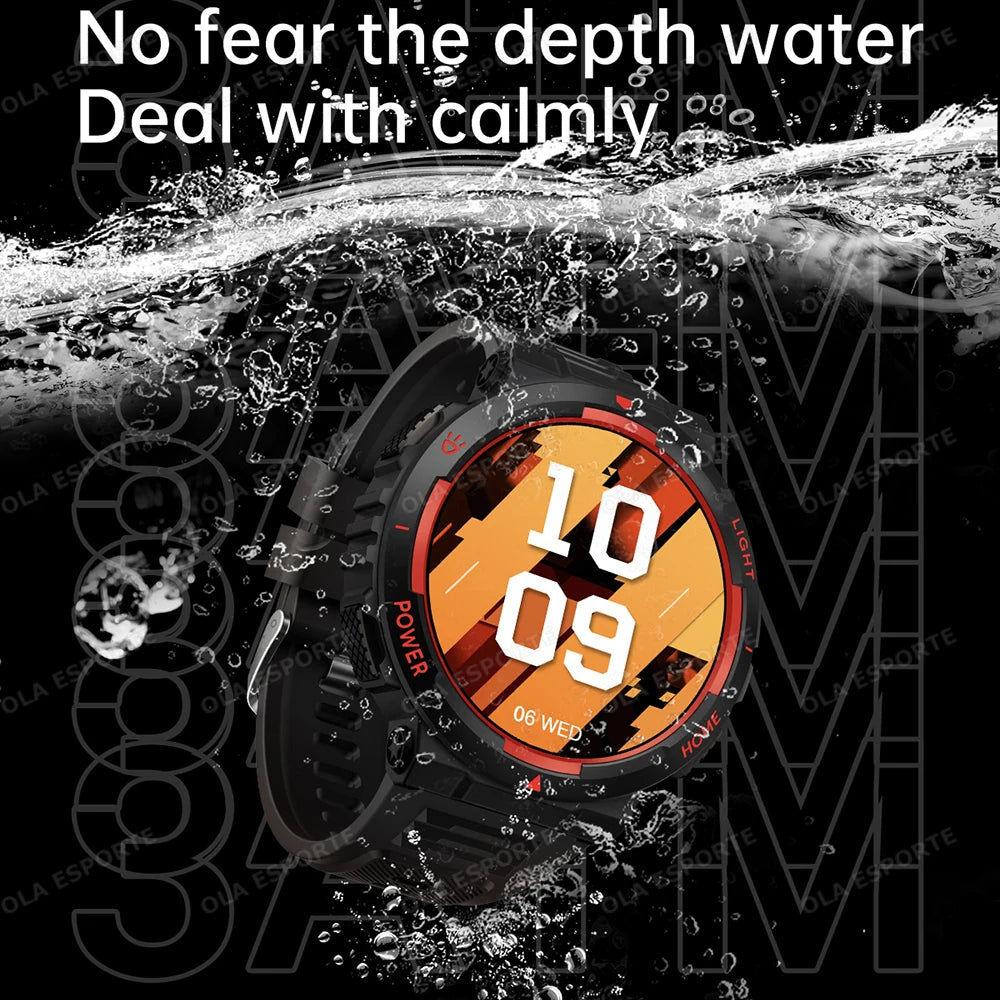 Swimming Smartwatch | 30M Waterproof, Flashlight & Fitness Tracker