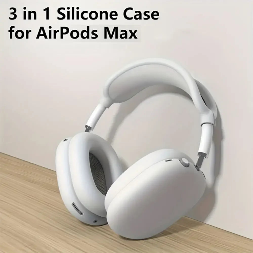 Soft Silicone Protector for AirPods Max | Shockproof Earphone Case
