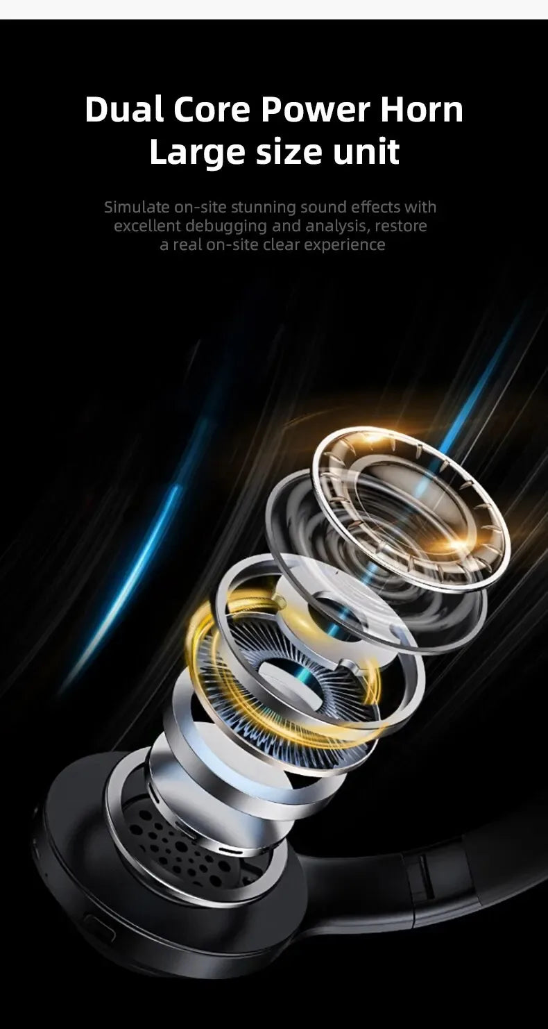 P47 Bluetooth Headset | Wireless, Noise Canceling for iPhone & Samsung