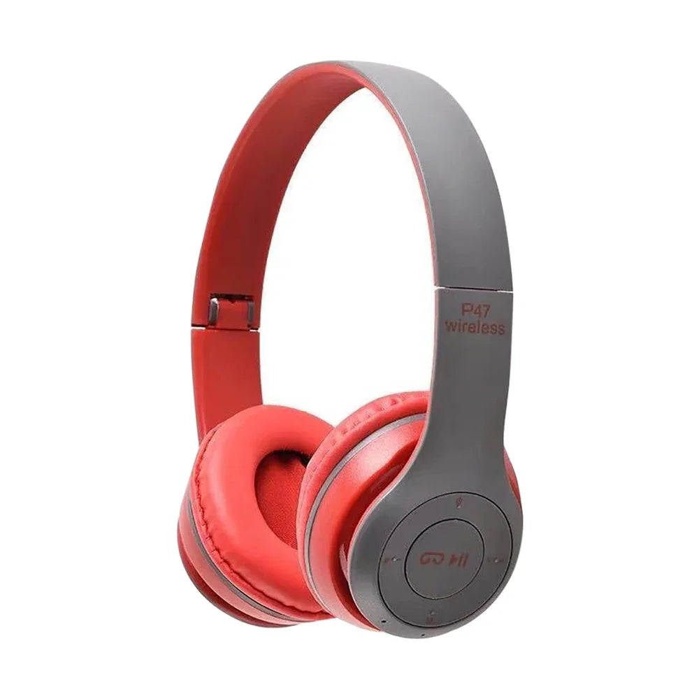 P47 Foldable Bluetooth Headphones | Wireless Stereo for iPhone & Xiaomi