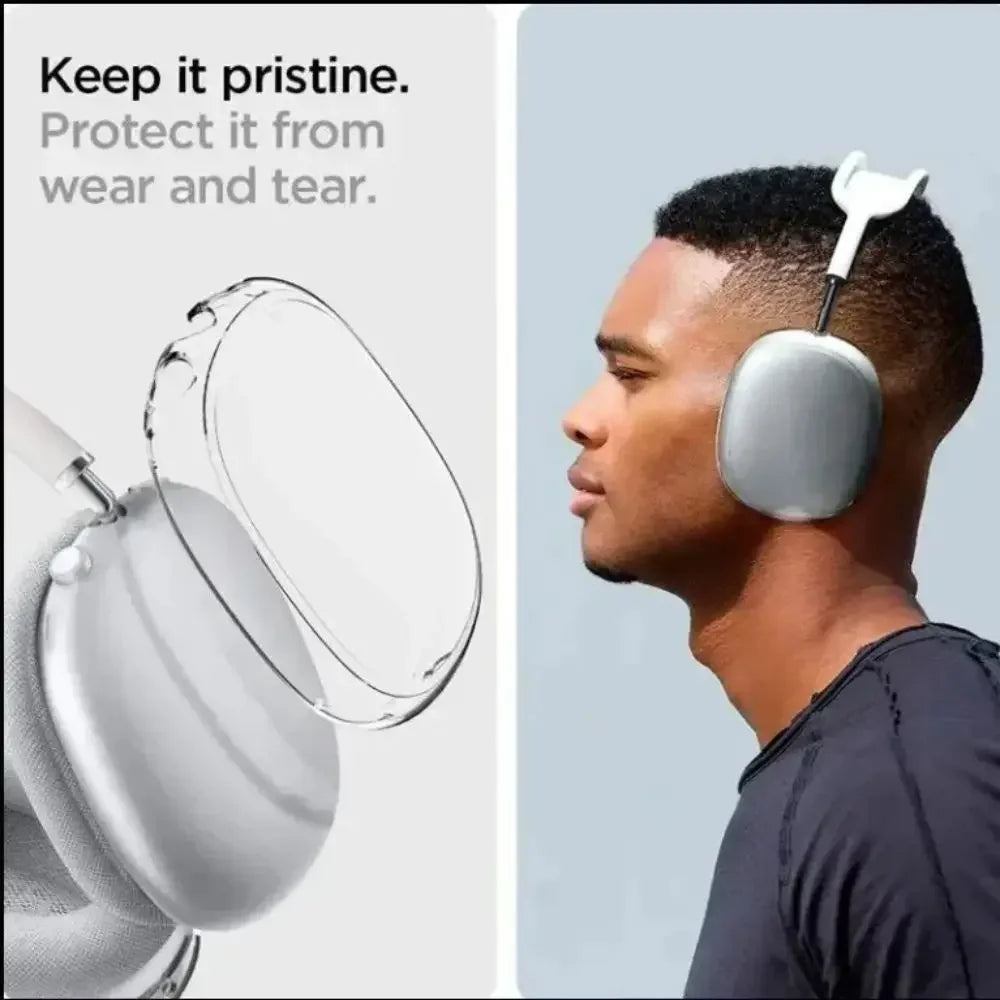 Soft Silicone Protector for AirPods Max | Shockproof Earphone Case