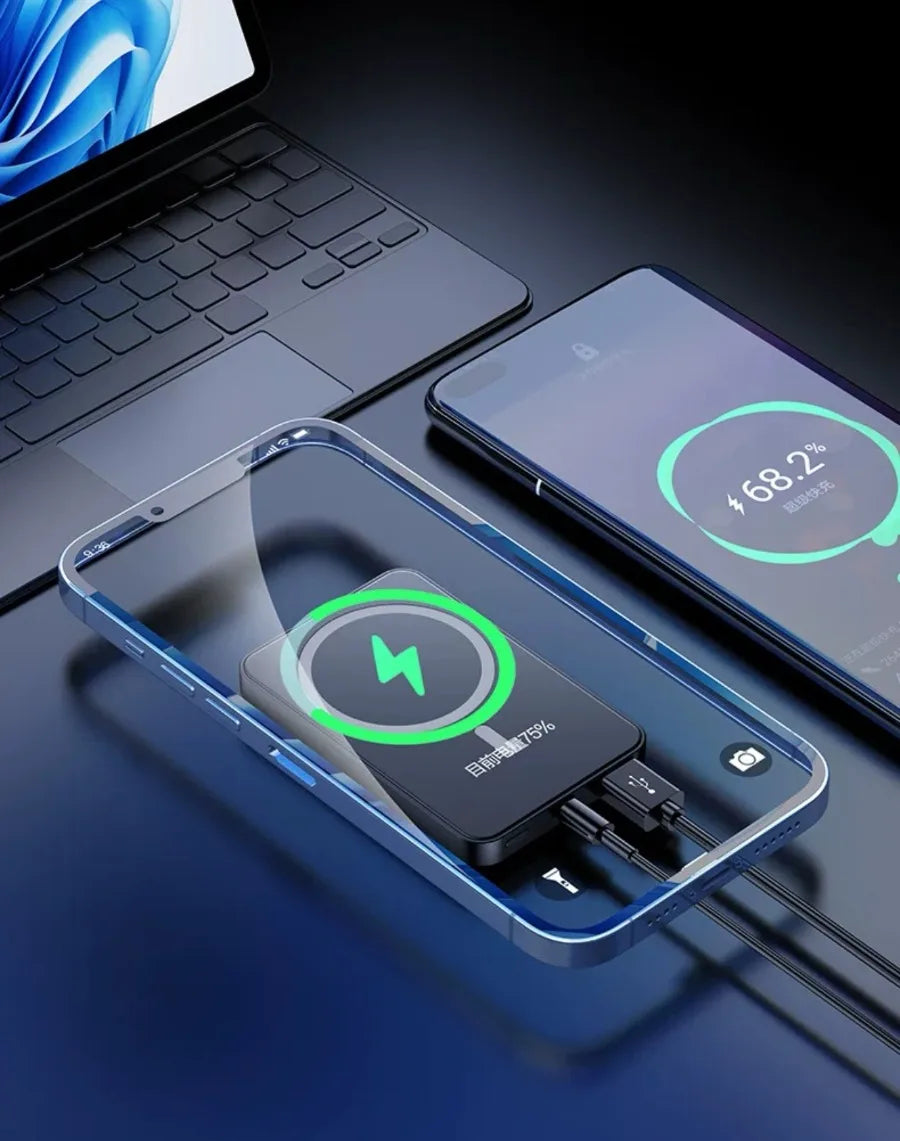 XIAOMI 5000mAh Portable Power Bank Fast Charging Battery Smart Temperature Control 22.5W Multi-Layer Safety Protections