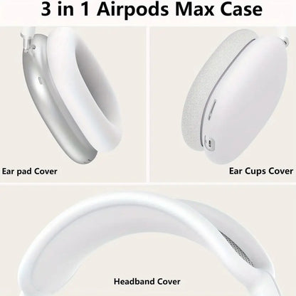 Soft Silicone Protector for AirPods Max | Shockproof Earphone Case
