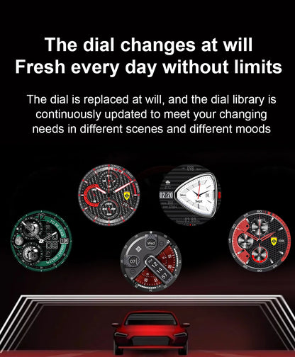 2025 GEJIAN AMOLED Smartwatch | NFC, GPS & Health Tracking