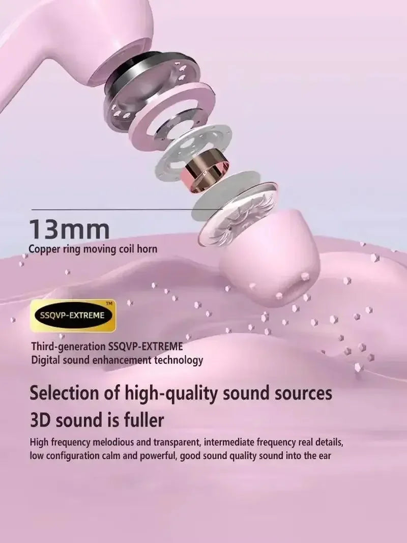 AIR31 TWS Headphones 5.3 Wireless Earphones Bluetooth Headset Noise Cancelling HD HiFi Stereo Earbuds For Huawei Xiaomi iPhone