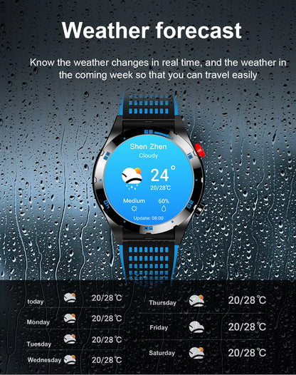 2025 GEJIAN AMOLED Smartwatch | NFC, GPS & Health Tracking