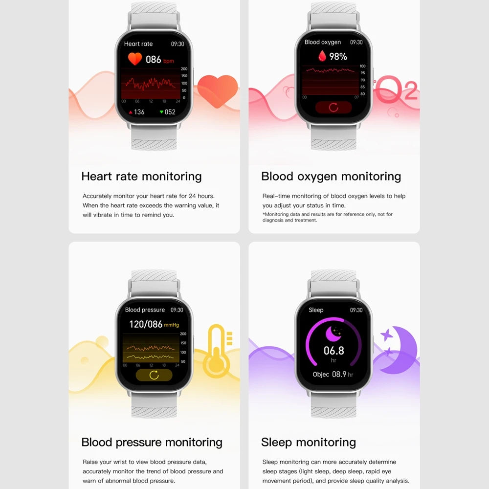 Smartwatch Compatible with Xiaomi, Huawei & Samsung | 2025 Edition