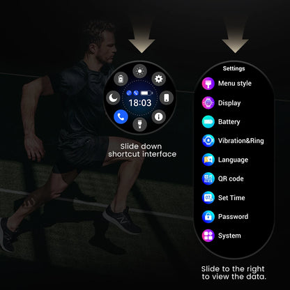 Waterproof Smartwatch 2025 | GPS, AMOLED Display & Health Monitor