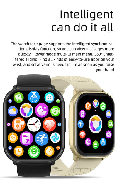 Smartwatch Compatible with Xiaomi, Huawei & Samsung | 2025 Edition