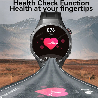 2025 New IP68 Waterproof Smart Watch AMOLED Screen Bluetooth Call All-day Heart Rate Monitoring Health Smartwatch For Men Women.