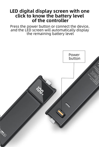 5000mAh Charging Hand Grip for DJI Osmo Pocket 3 with Mini Bracket