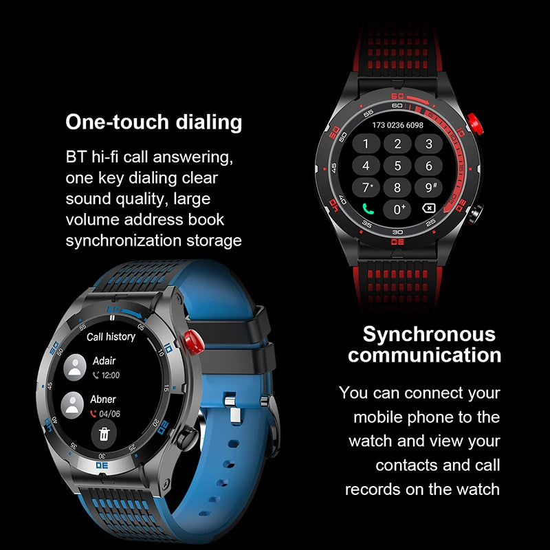 2025 GEJIAN AMOLED Smartwatch | NFC, GPS & Health Tracking