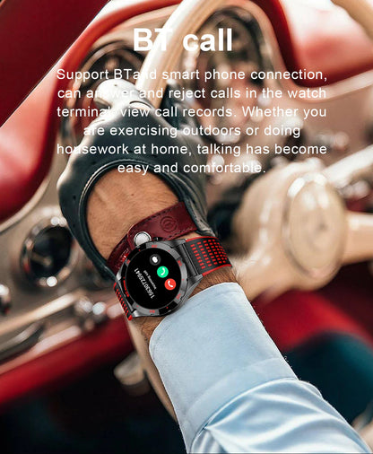 2025 GEJIAN AMOLED Smartwatch | NFC, GPS & Health Tracking