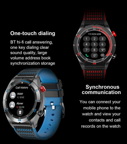2025 GEJIAN AMOLED Smartwatch | NFC, GPS & Health Tracking