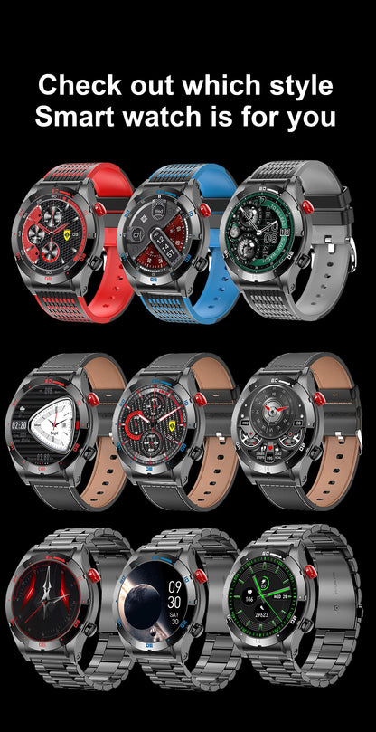 2025 GEJIAN AMOLED Smartwatch | NFC, GPS & Health Tracking