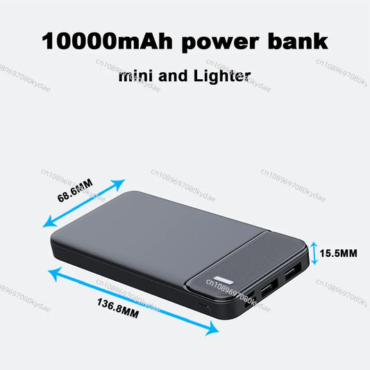 Fast Charge 20000mAh Power Bank – Slim External Battery Pack