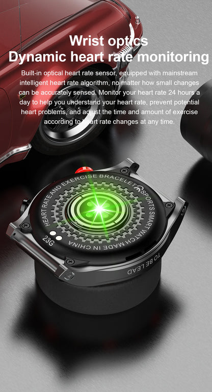 2025 GEJIAN AMOLED Smartwatch | NFC, GPS & Health Tracking