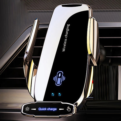 Smart Wireless Car Charger – Automatic Clamping Holder