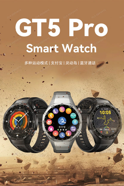 2025 New IP68 Waterproof Smart Watch AMOLED Screen Bluetooth Call All-day Heart Rate Monitoring Health Smartwatch For Men Women.