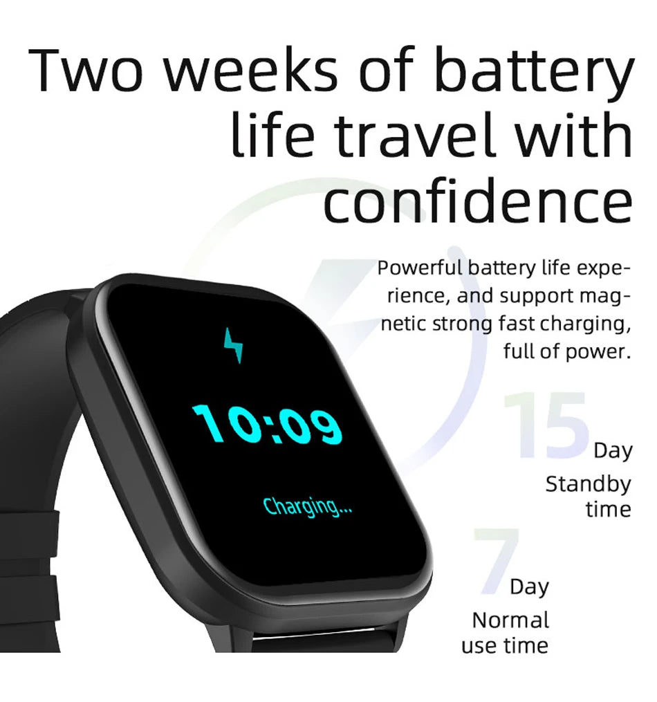 Smartwatch Compatible with Xiaomi, Huawei & Samsung | 2025 Edition