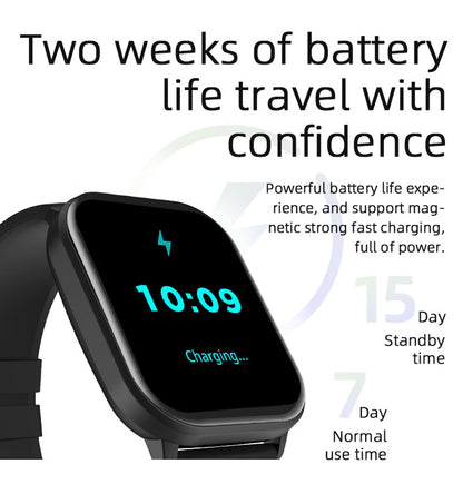 Smartwatch Compatible with Xiaomi, Huawei & Samsung | 2025 Edition