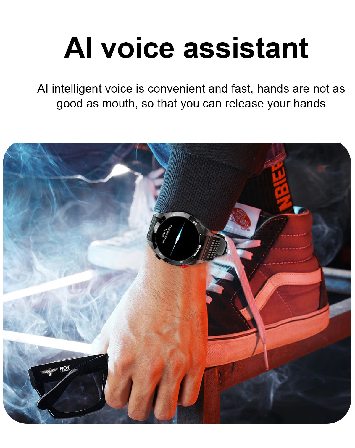 2025 GEJIAN AMOLED Smartwatch | NFC, GPS & Health Tracking