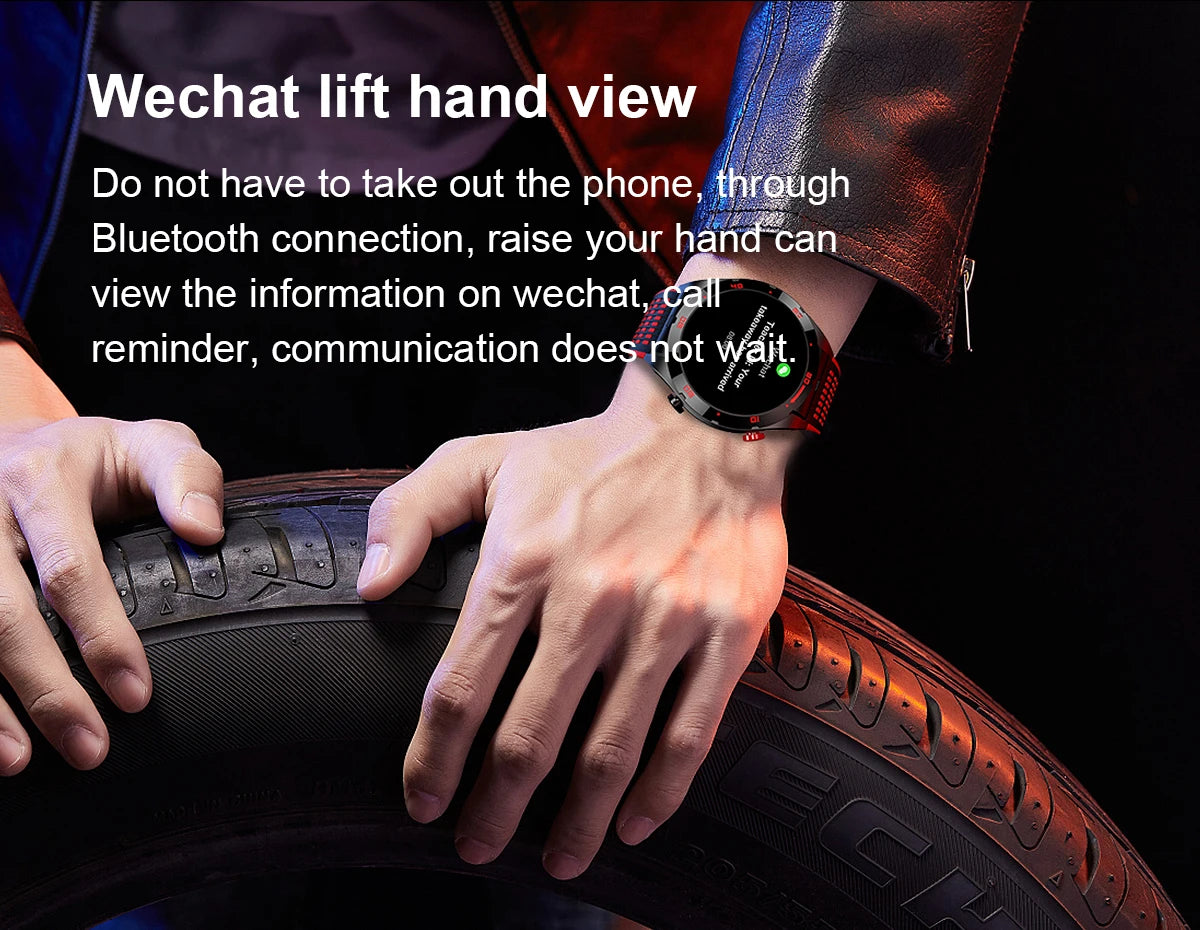2025 GEJIAN AMOLED Smartwatch | NFC, GPS & Health Tracking