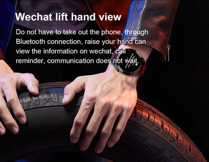 2025 GEJIAN AMOLED Smartwatch | NFC, GPS & Health Tracking