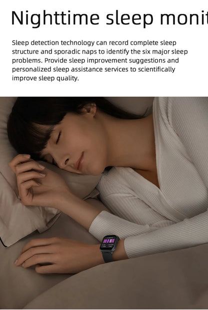 Smartwatch Compatible with Xiaomi, Huawei & Samsung | 2025 Edition