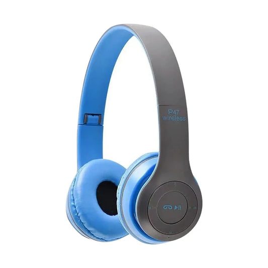P47 Foldable Bluetooth Headphones | Wireless Stereo for iPhone & Xiaomi