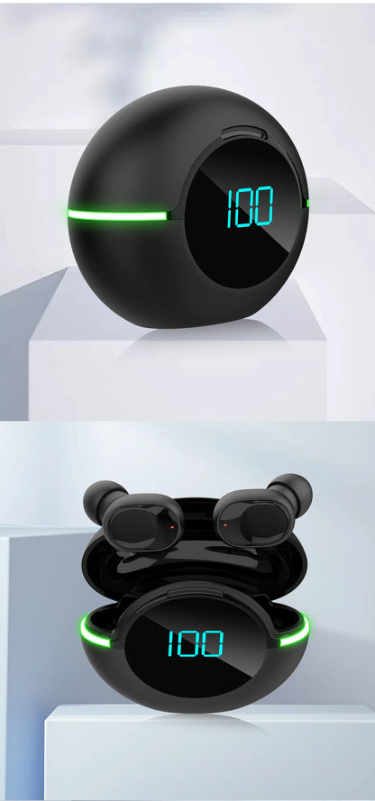 #Y80 New Bluetooth Earphones Tws Wireless Sports Running Waterproof Noise Reduction Gaming Esports Mobile Digital Display