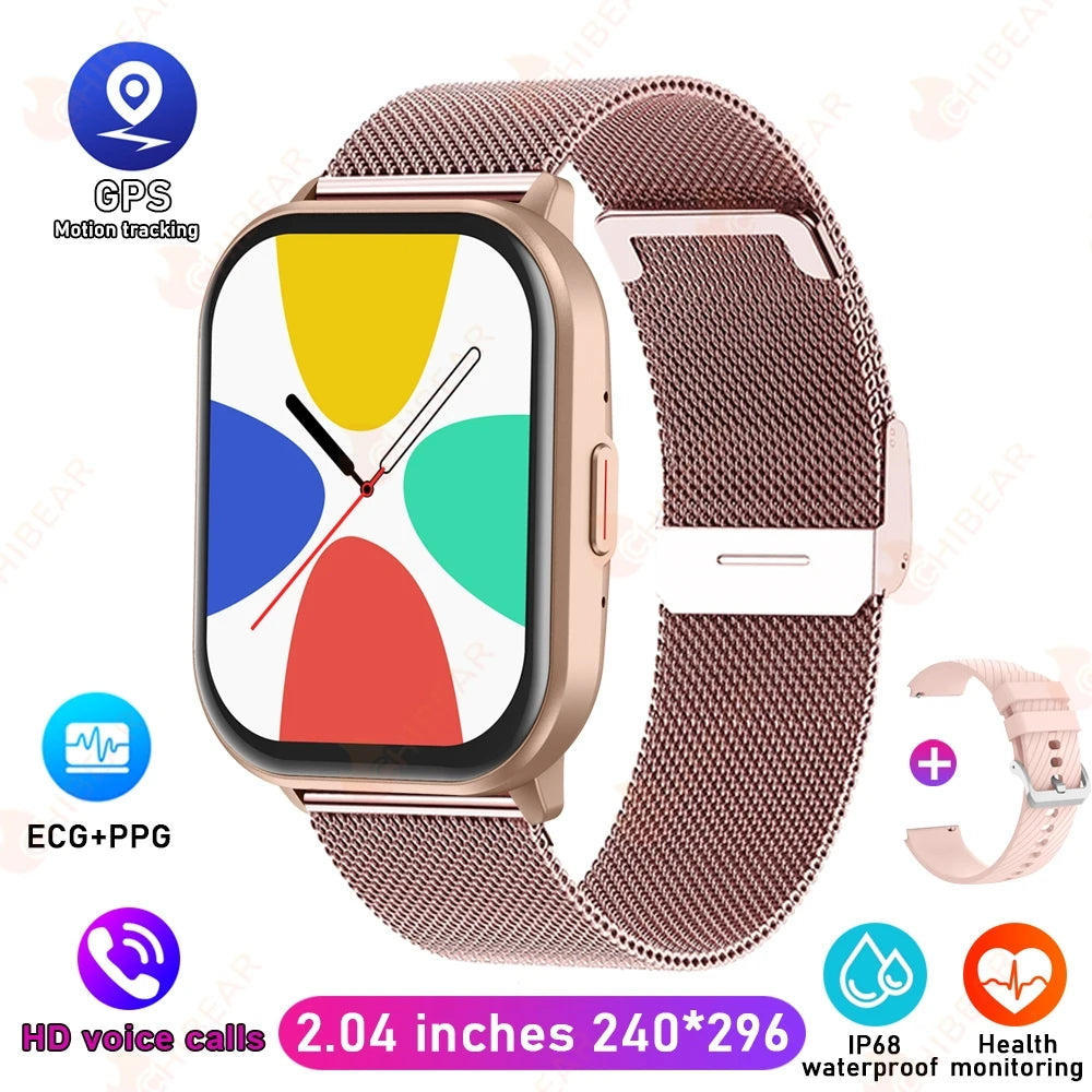Smartwatch Compatible with Xiaomi, Huawei & Samsung | 2025 Edition