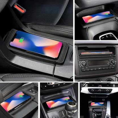 15W Smart Wireless Charger – Auto-Sensing Fast Charge for Android & Huawei