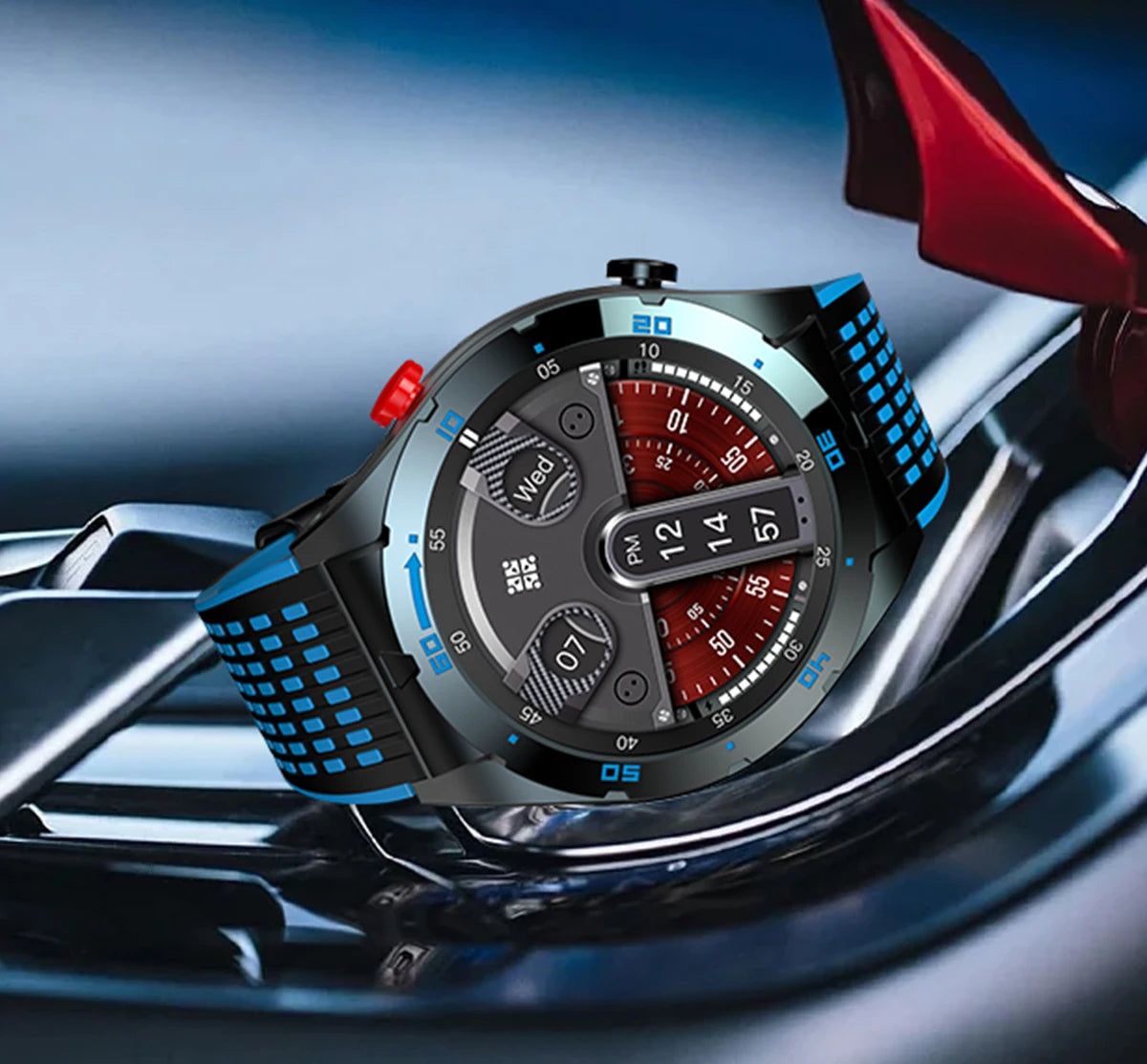 2025 GEJIAN AMOLED Smartwatch | NFC, GPS & Health Tracking