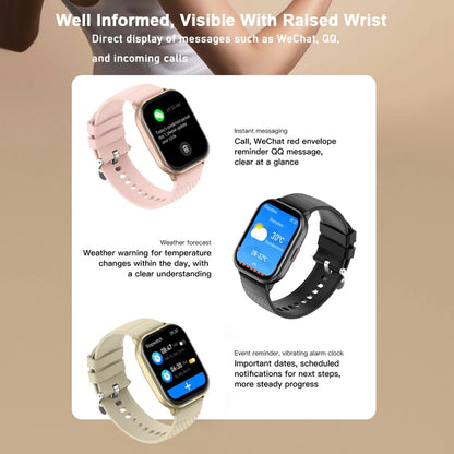 Smartwatch Compatible with Xiaomi, Huawei & Samsung | 2025 Edition