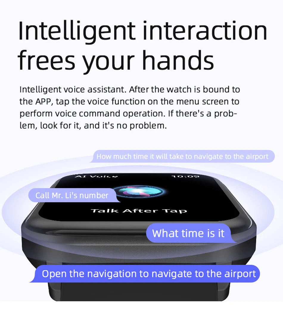 Smartwatch Compatible with Xiaomi, Huawei & Samsung | 2025 Edition