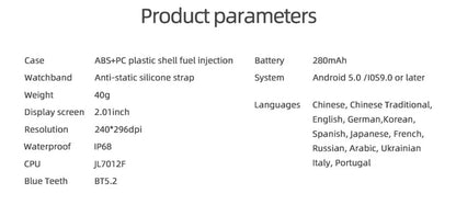 Smartwatch Compatible with Xiaomi, Huawei & Samsung | 2025 Edition