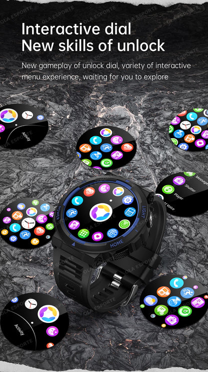 Swimming Smartwatch | 30M Waterproof, Flashlight & Fitness Tracker