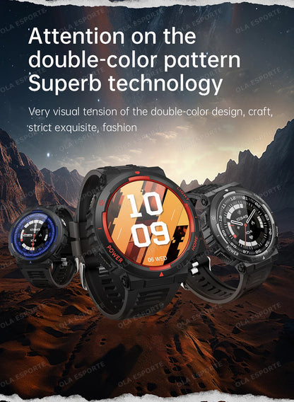 Swimming Smartwatch | 30M Waterproof, Flashlight & Fitness Tracker