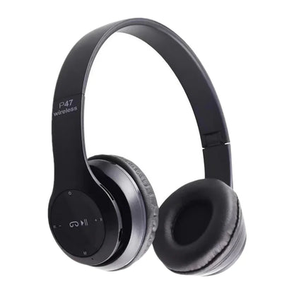 P47 Foldable Bluetooth Headphones | Wireless Stereo for iPhone & Xiaomi